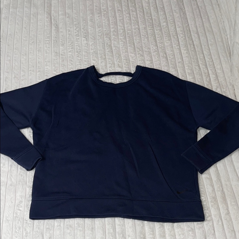 Nike Open Back Sweatshirt | Size Medium